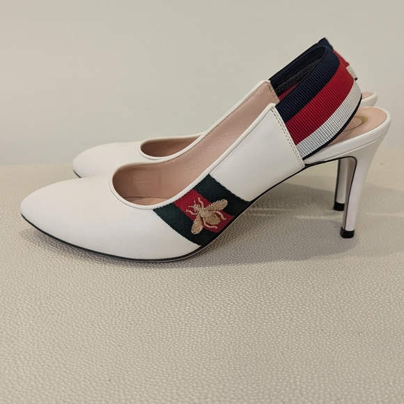 Gucci Sylvie Slingback Shoe - Picture 1 of 6